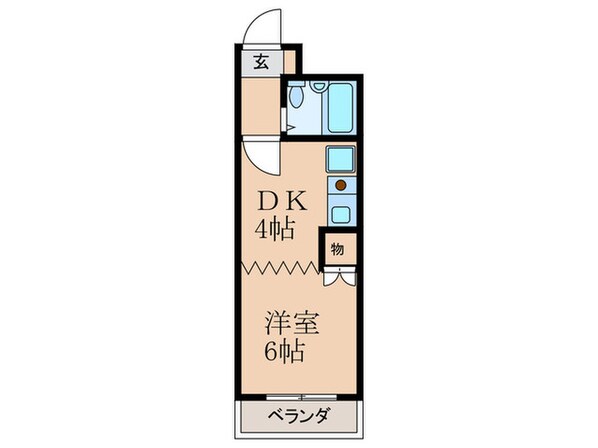 第１４共立ビルの物件間取画像